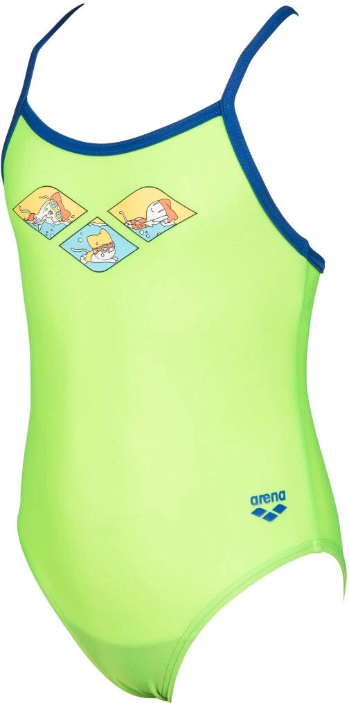 arena Training One Piece Swimsuit Girls, jaune De gros 👍 Arena Training One Piece Swimsuit Girls, jaune 🥰 -Maillots de bain Soldes arena training one piece swimsuit girls soft green royal 5 1