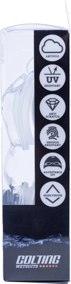 Promo 🎉 Colting Wetsuits Race Lunettes de protection, rouge ⭐ 4 Promo 🎉 Colting Wetsuits Race Lunettes de protection, rouge ⭐ -Maillots de bain Soldes colting wetsuits race goggles white 3 2