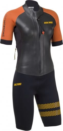 Meilleur prix 👍 Colting Wetsuits Swimrun Go Combinaison Femme, noir 💯