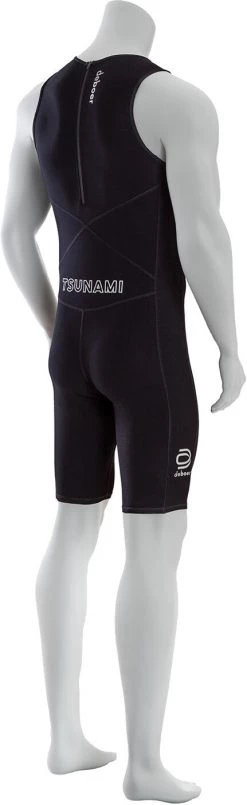 Nouveau 😉 Deboer Tsunami 1.0 Combinaison Homme, noir ❤️ -Maillots de bain Soldes deboer tsunami 10 wetsuit men black 3