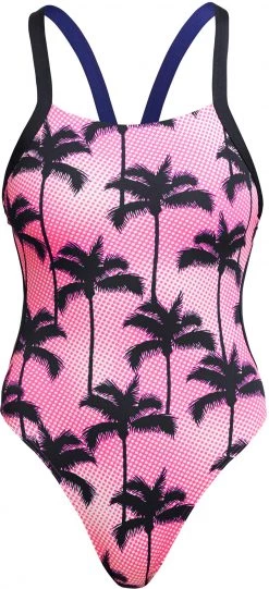 Budget 🧨 Funkita Brace Free One Piece Swimsuit 😍 Women, rose/noir ⭐