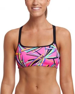 Acheter ⌛ Funkita Criss Cross Top 🤩 Women, Multicolore ❤️ -Maillots de bain Soldes funkita criss cross top women blade stunner 4