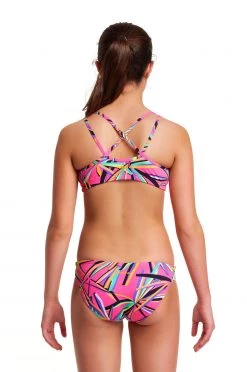 Grosses soldes 🎁 Funkita Criss Cross Two Piece Bikini ✨ Girls, Multicolore ⌛ -Maillots de bain Soldes funkita criss cross two piece bikini girls blade stunner 4