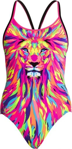 Les meilleures critiques de 🌟 Funkita Diamond Back One Piece Swimsuit Women, bleu/blanc 🎉