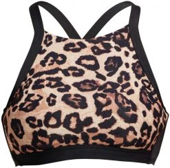 Tout neuf 🤩 Funkita Hi Light Swim Top Women, marron/noir ⭐