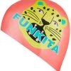 Promo ✨ Funkita Silicone Swimming Cap Women, Multicolore 🥰 -Maillots de bain Soldes funkita silicone swimming cap women feline fiesta 1 2