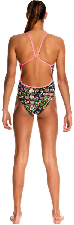 Budget 👏 Funkita Single Strap One Piece Swimsuit Girls, Multicolore ✔️ -Maillots de bain Soldes funkita single strap one piece girls bugalugs 4 9