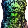 Meilleure affaire ✔️ Funkita Single Strap One Piece Swimsuit ✔️ Women, Multicolore ✔️ -Maillots de bain Soldes funkita single strap one piece swimsuit women lion eyes 1 1