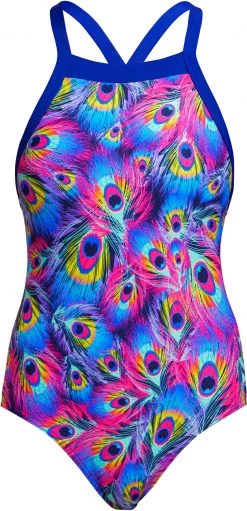 Promo 🌟 Funkita Sky Hi One Piece Swimsuit 👏 Women, Multicolore ✔️