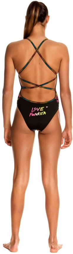 Top 10 ❤️ Funkita Strapped In Maillot de bain une pièce Fille, Multicolore ❤️ -Maillots de bain Soldes funkita strapped in one piece swimsuit maedchen love funkita 3 1