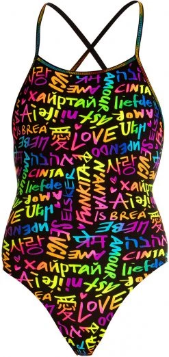 Acheter ✔️ Funkita Strapped In Maillot de bain une pièce Fille, Multicolore ❤️