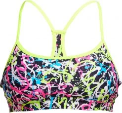 Budget ✨ Funkita Swim Crop Top 😉 Women, Multicolore 🌟