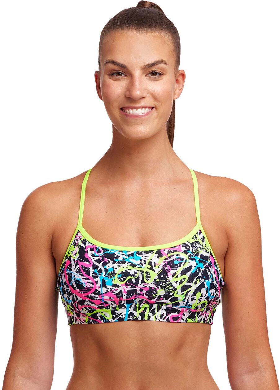 Funkita Swim Crop Top Women, bleu/Multicolore Coupon 🛒 Funkita Swim Crop Top 🧨 Women, bleu/Multicolore ❤️ -Maillots de bain Soldes funkita swim crop top women messed up 2 2