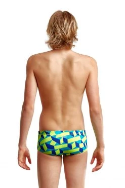Acheter 🎉 Funky Trunks Classic Trunks Boys, bleu/Multicolore ⭐ -Maillots de bain Soldes funky trunks classic trunks boys blue blockers 3