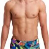 Tout neuf ❤️ Funky Trunks Classic Trunks Men, Multicolore 🔥 -Maillots de bain Soldes funky trunks classic trunks men bel air beats 1