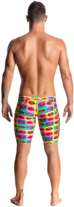 Promo 🛒 Funky Trunks Jammer Garçon, Multicolore 🥰 -Maillots de bain Soldes funky trunks jammer boys hot lips 3