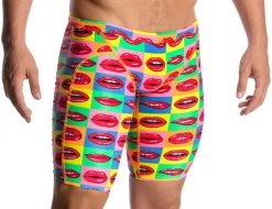 Promo 🛒 Funky Trunks Jammer Garçon, Multicolore 🥰 -Maillots de bain Soldes funky trunks jammer boys hot lips 4