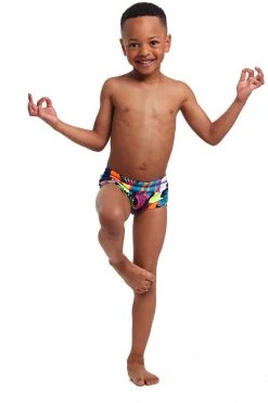 Coupon 👏 Funky Trunks Printed Trunks Boys, Multicolore 👍 -Maillots de bain Soldes funky trunks printed trunks boys bel air beats 3