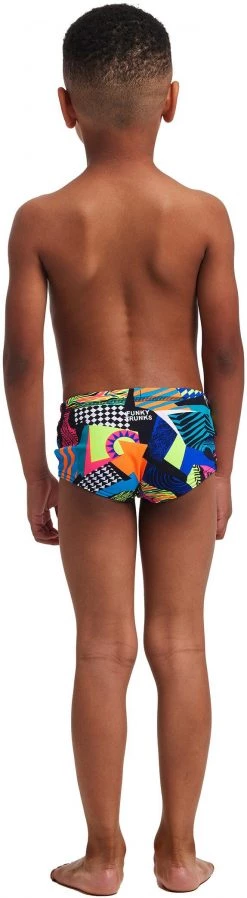 Coupon 👏 Funky Trunks Printed Trunks Boys, Multicolore 👍 -Maillots de bain Soldes funky trunks printed trunks boys bel air beats 5
