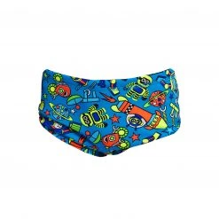 Meilleure affaire 🤩 Funky Trunks Printed Trunks Toddler, bleu/rouge 😉