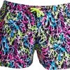 Nouveau 🧨 Funky Trunks Shorty Shorts Men, rose/noir 🤩 -Maillots de bain Soldes funky trunks shorty shorts men messed up 1