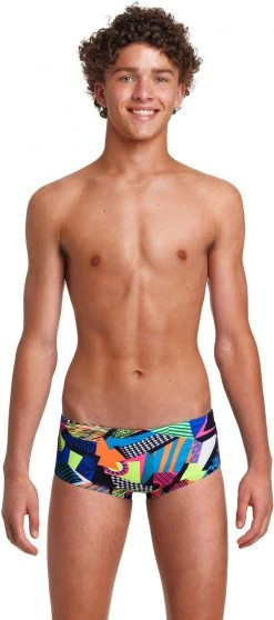 Offres ✨ Funky Trunks Sidewinder Trunks Boys, Multicolore 😀