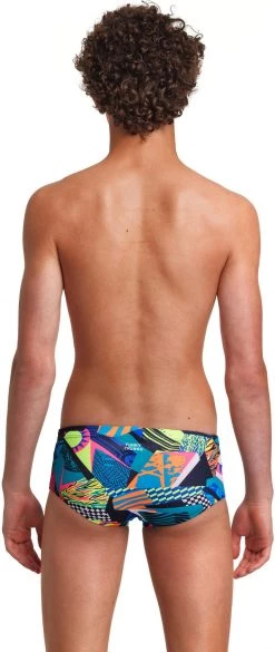 Tout neuf 😍 Funky Trunks Sidewinder Trunks Boys, Multicolore 😍 -Maillots de bain Soldes funky trunks sidewinder trunks boys bel air beats 3 7