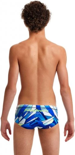 Vente flash ⌛ Funky Trunks Sidewinder Trunks Boys, bleu/blanc ✔️ -Maillots de bain Soldes funky trunks sidewinder trunks boys blue ascent 3 1