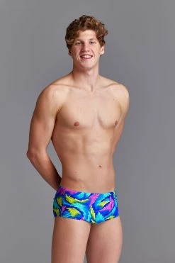 Tout neuf ⌛ Funky Trunks Sidewinder Trunks Men, bleu/turquoise ⌛ -Maillots de bain Soldes funky trunks sidewinder trunks men air lift 4