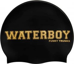 Acheter 👍 Funky Trunks Silicone Swimming Cap Men, noir 🛒