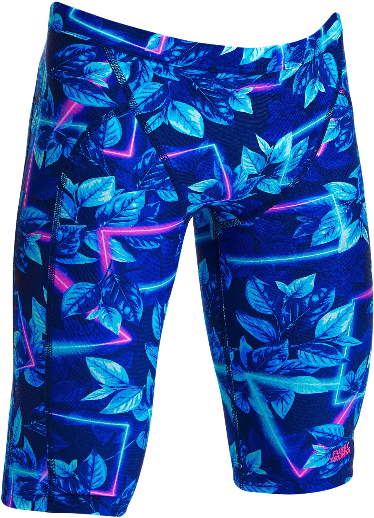 Funky Trunks Training Jammers Boys, bleu Meilleure affaire 👍 Funky Trunks Training Jammers Boys, bleu 👍 -Maillots de bain Soldes funky trunks training jammers boys leaf laser 2