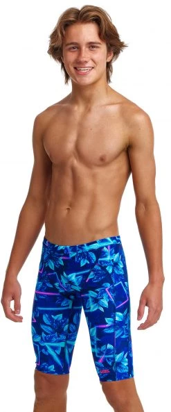 Tout neuf 🌟 Funky Trunks Training Jammers Boys, Multicolore/noir 🧨 -Maillots de bain Soldes funky trunks training jammers boys leaf laser 3 2