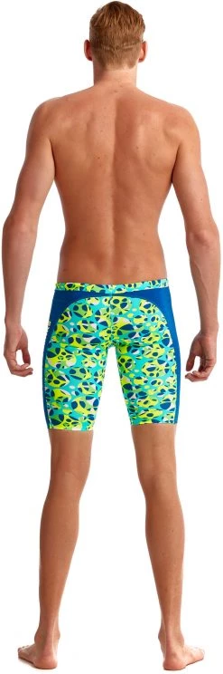 Sortie 🌟 Funky Trunks Training Caleçon de bain Homme, Multicolore/noir 🌟 -Maillots de bain Soldes funky trunks training jammers men stem sell 3 6