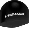 Meilleur prix ⭐ Head Silicone Moulded Casquette, noir 🧨 -Maillots de bain Soldes head silicone moulded cap black 1 1