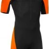 Meilleure affaire ❤️ Head Swimrun Multix Shorty 2.5 Combinaison Homme, noir/orange 🥰 -Maillots de bain Soldes head swimrun multix shorty 25 wetsuit men black orange 1