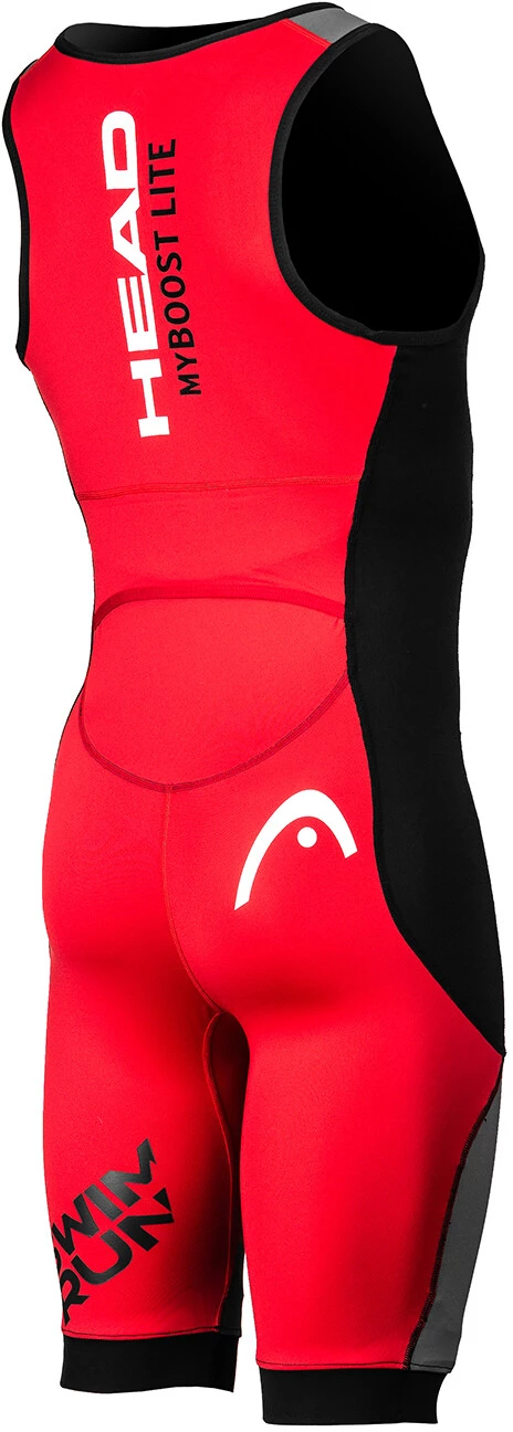 Head Swimrun MyBoost Lite Combinaison Femme, gris/rouge Meilleure vente ⭐ Head Swimrun MyBoost Lite Combinaison Femme, gris/rouge ✨ -Maillots de bain Soldes head swimrun myboost lite wetsuit women black silver red 2