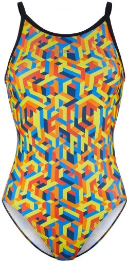Nouveau 🧨 HUUB Quarterly Print Costume ❤️ Women, Multicolore ✨