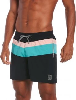 Acheter ⭐ Nike Swim Converge 5" Volley Shorts Men, Bleu pétrole 🔔