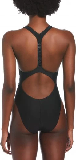 Nouveau ⭐ Nike Swim Hydra Lock Fusion Back One Piece 🎁 Swimsuit Women, noir ✔️ -Maillots de bain Soldes nike swim hydra lock fusion back one piece swimsuit women black 2