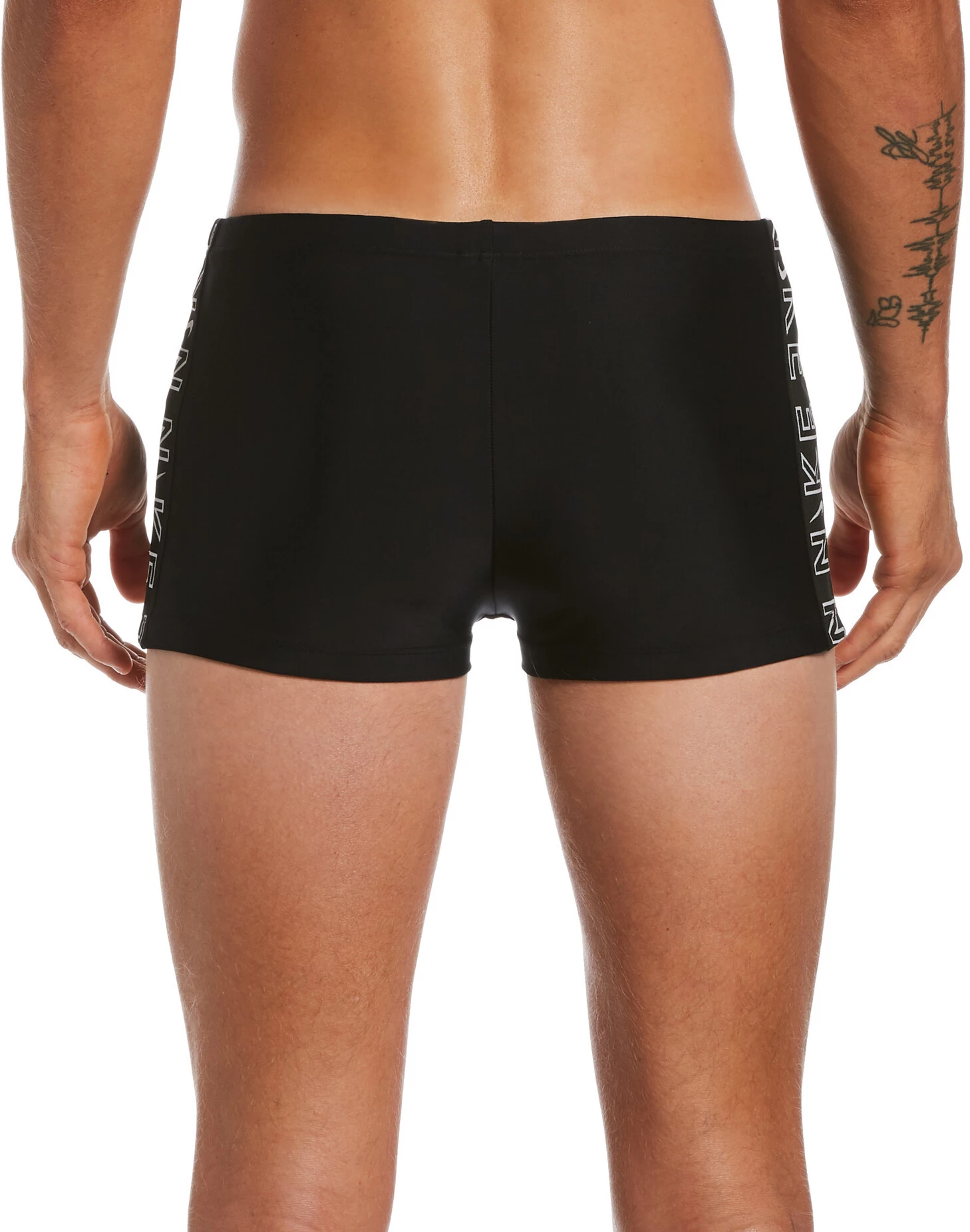 Nike Swim Logo Tape Square Leg Shorts Men, rouge/noir Bon marché 👏 Nike Swim Logo Tape Square Leg Shorts Men, rouge/noir ⌛ -Maillots de bain Soldes nike swim logo tape square leg shorts men black 2 1