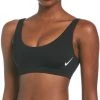 Budget ❤️ Nike Swim ✔️ Sneakerkini Scoop Neck Bikini Top Women, noir ⭐ -Maillots de bain Soldes nike swim sneakerkini scoop neck bikini top women black 1