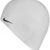 Meilleur prix 👏 Nike Swim Solid Bonnet de bain en silicone, bleu 🛒 -Maillots de bain Soldes nike swim solid silicone cap white 1 2