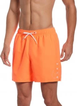 Les meilleures critiques de ⌛ Nike Swim Swoosh Break 5" Volley Shorts Men, orange ✔️