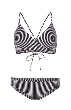 De gros ❤️ O'Neill Baay Maoi Mix Fixed Essentials 💯 Bikini ⌛ Women, noir/blanc ✔️
