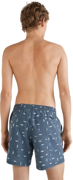 Top 10 ❤️ O'Neill Mini Print Shorts Men, bleu ⌛ -Maillots de bain Soldes oneill mini print shorts men blue ao 4