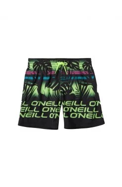 Acheter 🤩 O'Neill Stacked Shorts Boys, noir/vert 🛒