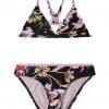 Meilleur prix ⭐ O'Neill Tropics 😍 Bikini Girls, Multicolore ❤️ -Maillots de bain Soldes oneill tropics bikini girls black ao 1