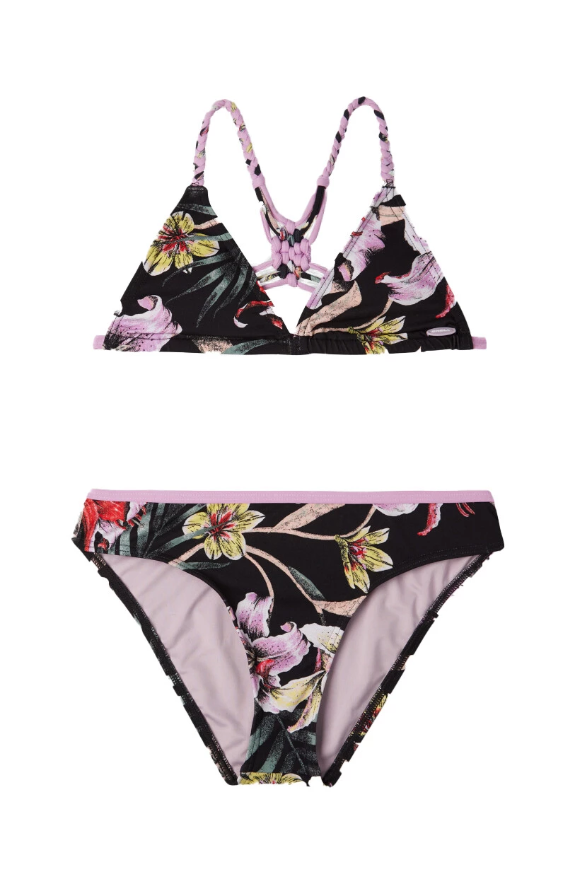 O'Neill Tropics Bikini Girls, Multicolore Meilleur prix ⭐ O'Neill Tropics 😍 Bikini Girls, Multicolore ❤️ -Maillots de bain Soldes oneill tropics bikini girls black ao 1