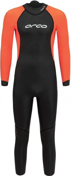 Acheter ✔️ ORCA Core Hi-Vis Wetsuit Men, noir/orange 👍