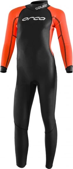 Remise 💯 ORCA Openwater Squad Wetsuit Kids, noir ⭐